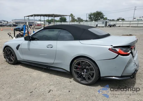 2023 BMW M4 Competition из США, поврежденный, VIN WBS33BA06PCL42035